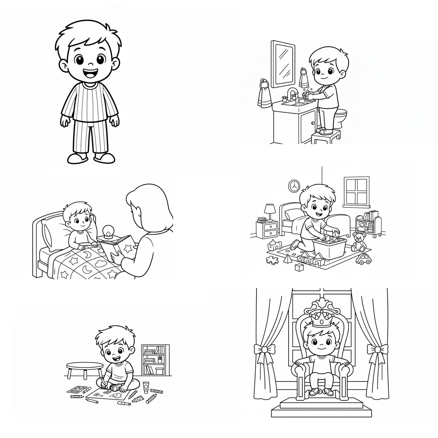 Personalized Kids Coloring Book –  Personalized Coloring Book for older and younger kids - Custom Name Adventure (40 Pages)
