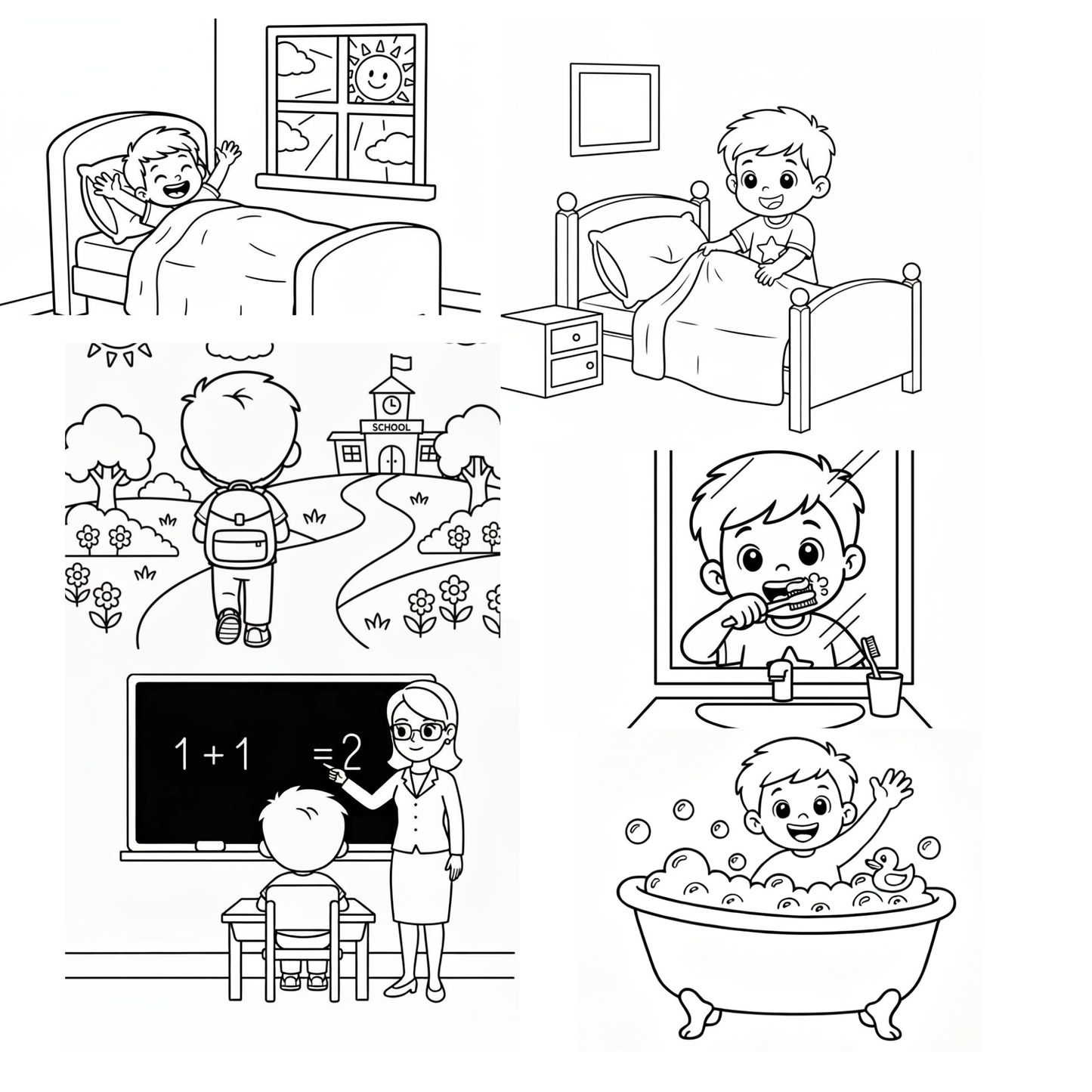 Personalized Kids Coloring Book –  Personalized Coloring Book for older and younger kids - Custom Name Adventure (40 Pages)