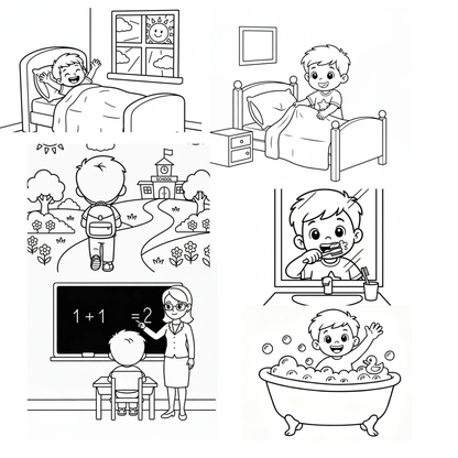 Personalized Kids Coloring Book –  Personalized Coloring Book for older and younger kids - Custom Name Adventure (40 Pages)