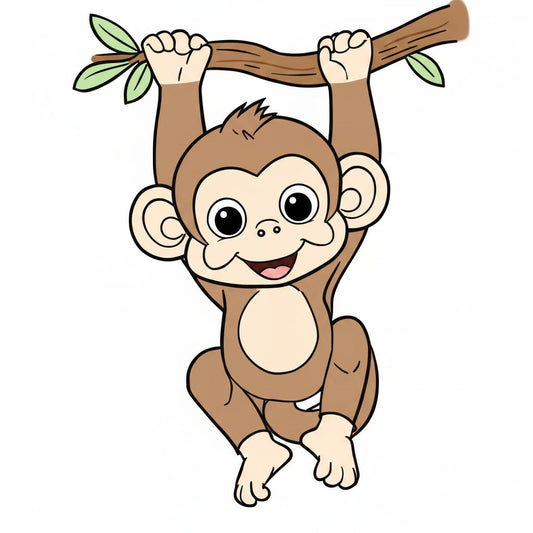 Personalized Animal Coloring Book for Kids Ages 3–8