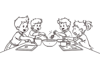 Personalized Family name coloring book for kids