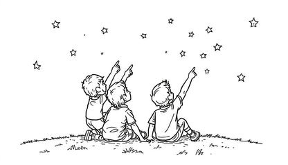 Personalized Family name coloring book for kids
